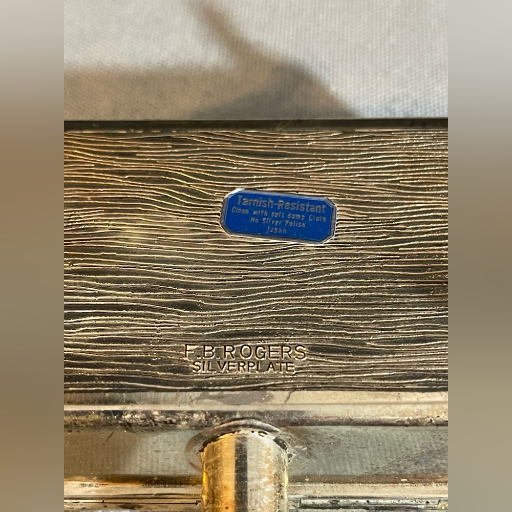 FB Rogers Silverplate Silent/Ash Butler - Picture 5 of 8